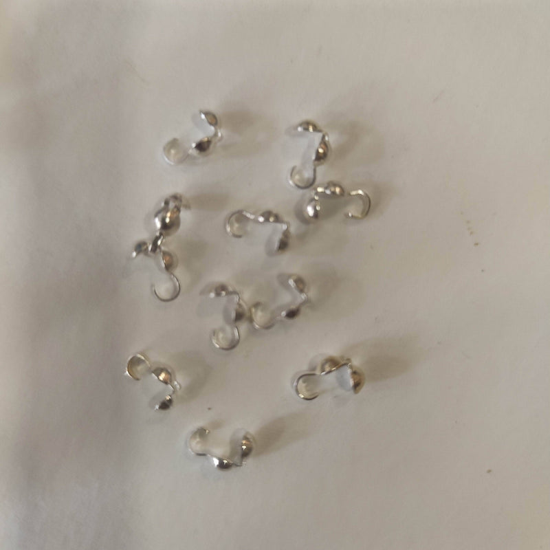 Tapanudos-Bead TIp Botton clam-on plata de ley CENTROARTESANO CENTROARTESANO