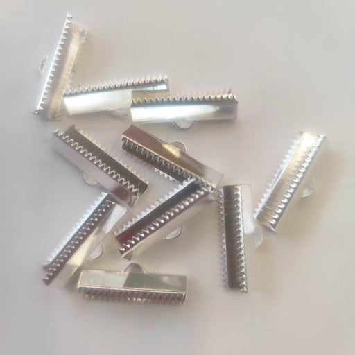 terminal plateoado cintas 22x6mm 10u.0006 CENTROARTESANO CENTROARTESANO