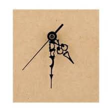 Agujas reloj filigrana con segundero negro 40mm 2040050 CHOPO CENTROARTESANO