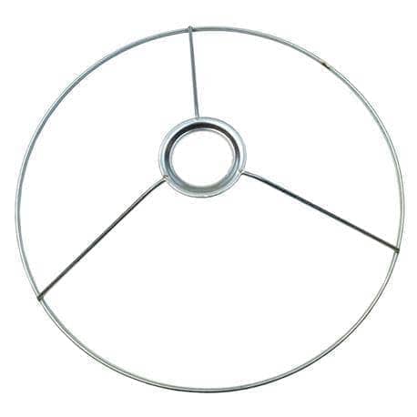Aro metálico con cruz para lampara 15cm diametro 1020115 aluminio CHOPO CENTROARTESANO