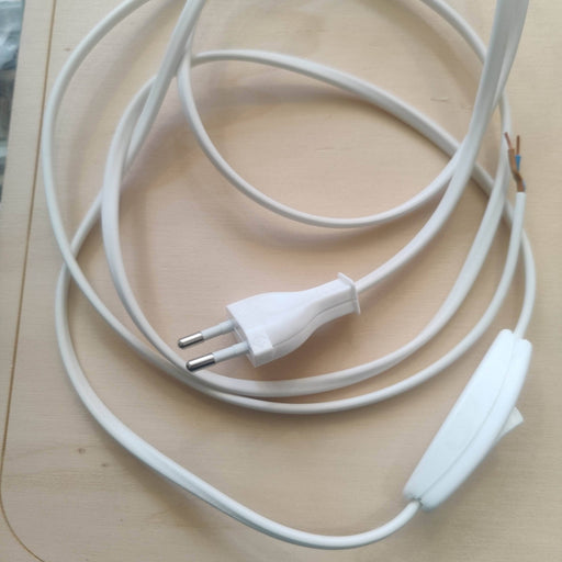 cable conexión con interruptor y enchufe banco CHOPO CENTROARTESANO