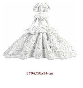 Figura escayola Menina pañuelo izquierda 18cm 3704 CHOPO CENTROARTESANO