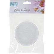 Artis decor molde de silicona para posavasos redondo 8cm de diametro COLORBERRY CENTROARTESANO