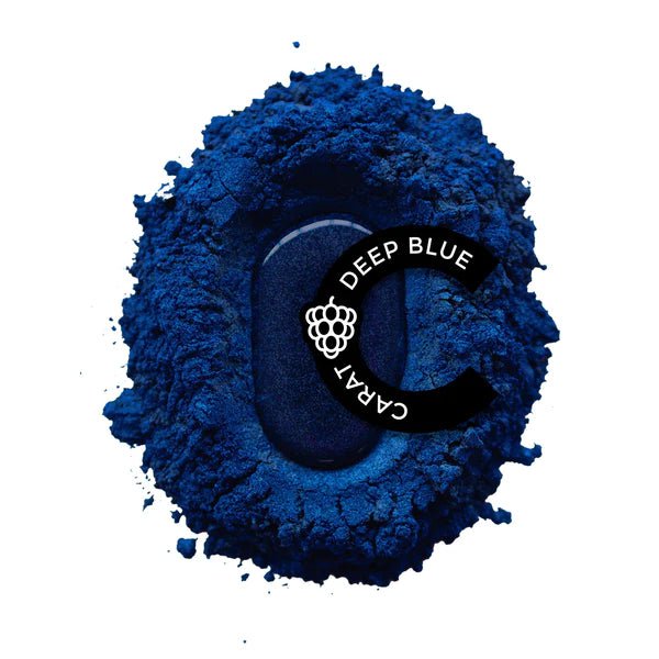Colorberry Carat dry metallic pigment 25g Deep blue COLORBERRY CENTROARTESANO