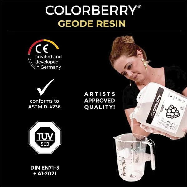 Colorberry Geoda Resin 500ml COLORBERRY CENTROARTESANO