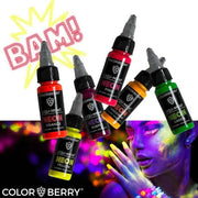 Colorberry liqu-ments set 6 colores 20g neon COLORBERRY CENTROARTESANO