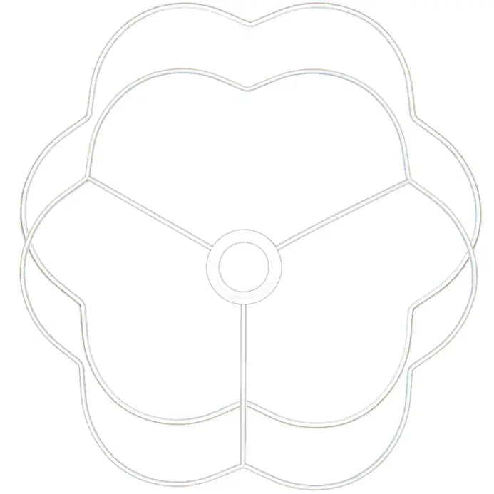 Dannells Kit de dos anillos de 30 forma redonda festoneada metálicos para tambor DANNELLS CENTROARTESANO