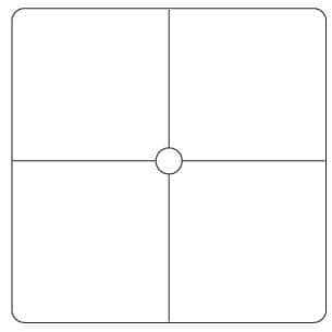 Kit de dos anillos cuadrados redondeados metalicos para tambor de lampara de 20cm DANNELLS CENTROARTESANO