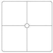 Kit de dos anillos cuadrados redondeados metalicos para tambor de lampara de 40cm DANNELLS CENTROARTESANO