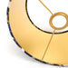 Kit de dos anillos metalicos para tambor de lampara de 20cm de diametro dorados DANNELLS CENTROARTESANO