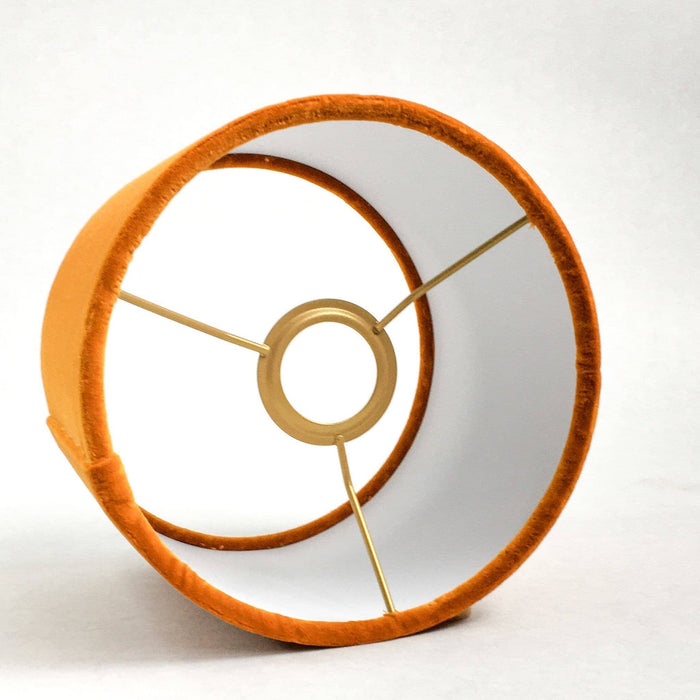 Kit de dos anillos metalicos para tambor de lampara de 30cm de diametro dorados DANNELLS CENTROARTESANO