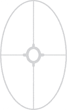 Kit de dos anillos ovalados metalicos para tambor de lampara de 20cm DANNELLS CENTROARTESANO