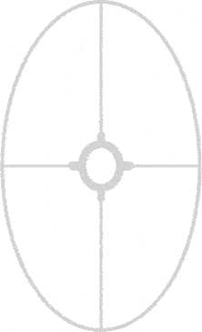 Kit de dos anillos ovalados metalicos para tambor de lampara de 30cm DANNELLS CENTROARTESANO