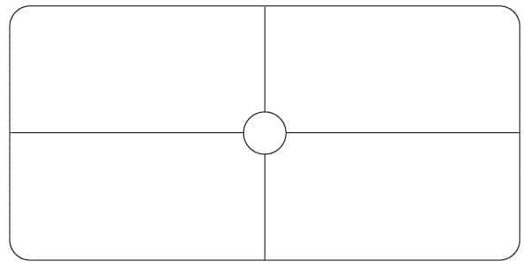 Kit de dos anillos rectangulares redondeados metalicos para tambor de lampara de 15cm x 30cm DANNELLS CENTROARTESANO