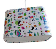 Kit de dos anillos rectangulares redondeados metalicos para tambor de lampara de 20cm x 40cm DANNELLS CENTROARTESANO