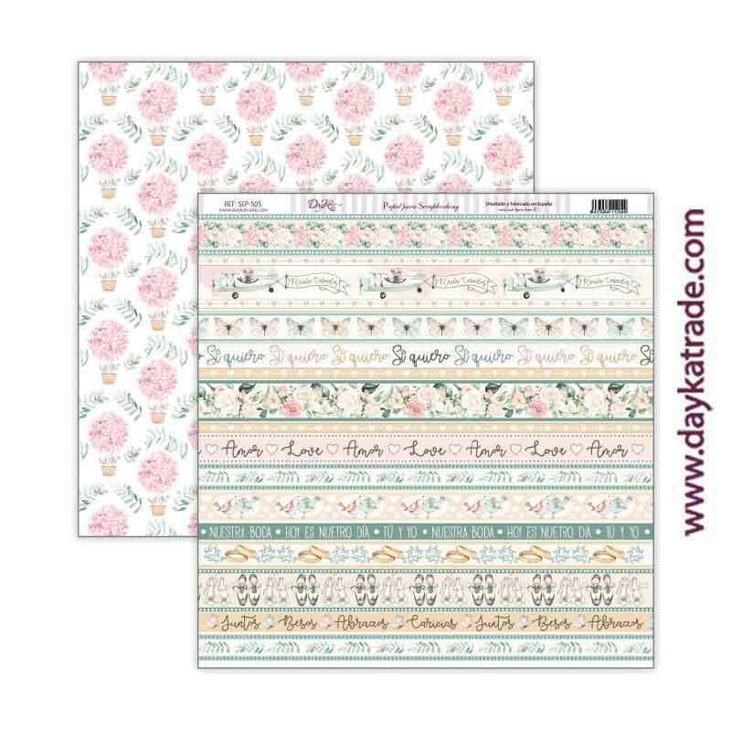 Dayka bloc scp-1042 scrap 20H 8x8 Boda 2023 Recien casados DAYKA CENTROARTESANO