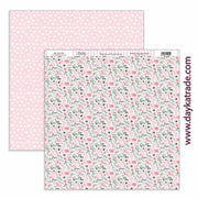 Dayka bloc Scrap scp-1050 26 papeles 20x20 Bebe 2024 "Puro amor" rosa DAYKA CENTROARTESANO