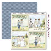 Dayka bloc Scrap scp-1053 26H 20x20 Comunion niño 2024 En comunion con la naturaleza DAYKA CENTROARTESANO