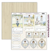 Dayka bloc Scrap scp-1053 26H 20x20 Comunion niño 2024 En comunion con la naturaleza DAYKA CENTROARTESANO