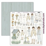 Dayka bloc Scrap scp-1053 26H 20x20 Comunion niño 2024 En comunion con la naturaleza DAYKA CENTROARTESANO