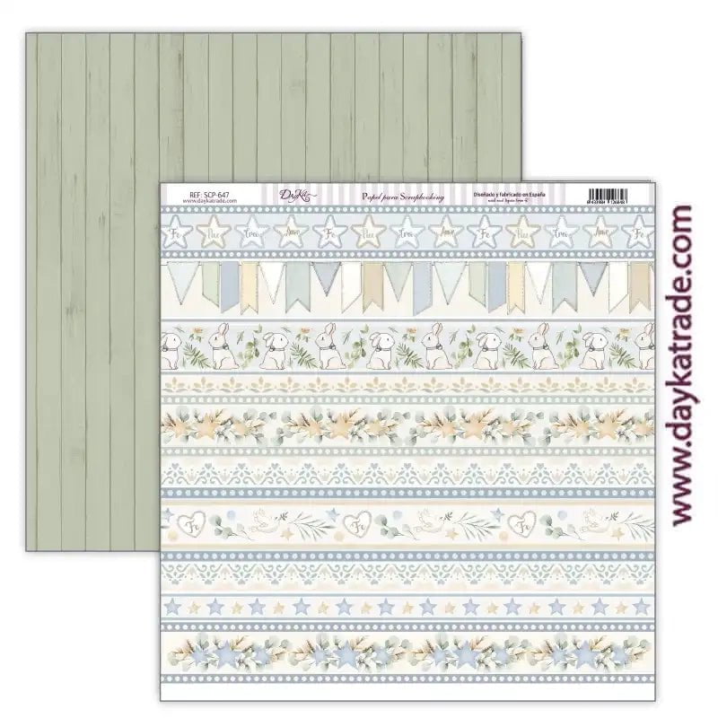 Dayka bloc Scrap scp-1053 26H 20x20 Comunion niño 2024 En comunion con la naturaleza DAYKA CENTROARTESANO