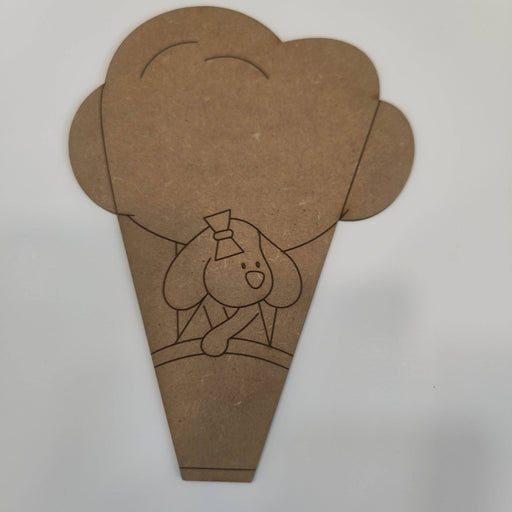 Silueta conejo globo 20cm DAYKA CENTROARTESANO