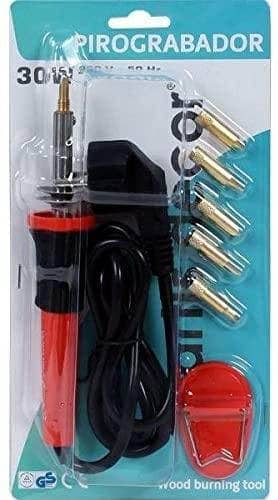 Decoman kit pirograbador 5 puntas 0901000050 DECOMAN Oferta CENTROARTESANO
