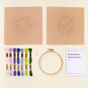 DMC Mindful Making kit duo de bordado TB164 Aromas primaverales DMC CENTROARTESANO