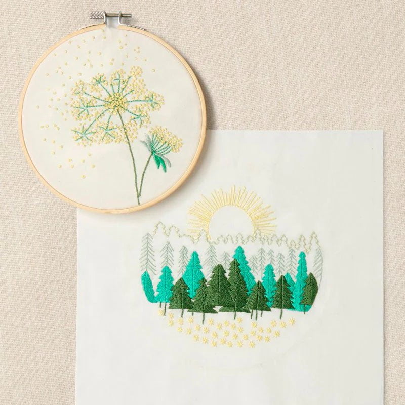 DMC Mindful Making kit duo de bordado TB166 Balada en el bosque DMC CENTROARTESANO