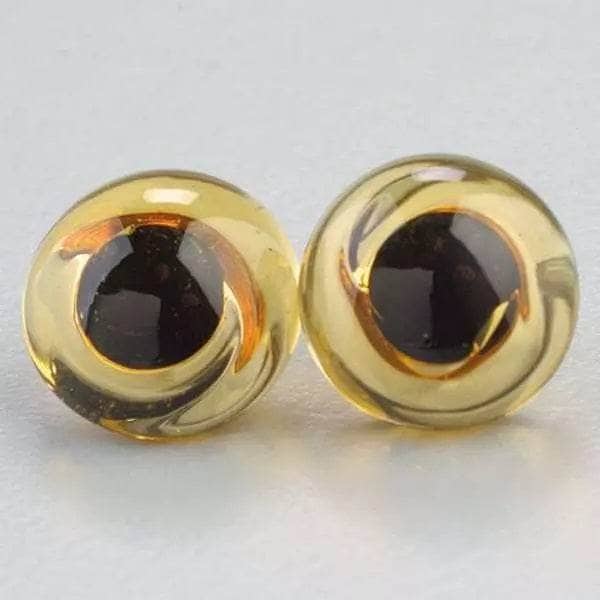 Efco ojos cristal coser amarillos 8mm 2pares EFCO CENTROARTESANO