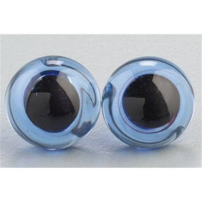 Efco ojos cristal coser azul 10mm 2pares EFCO CENTROARTESANO