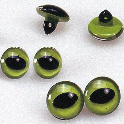 Efco Ojos de gato coser verdes 8mm 4und 1039008 EFCO CENTROARTESANO