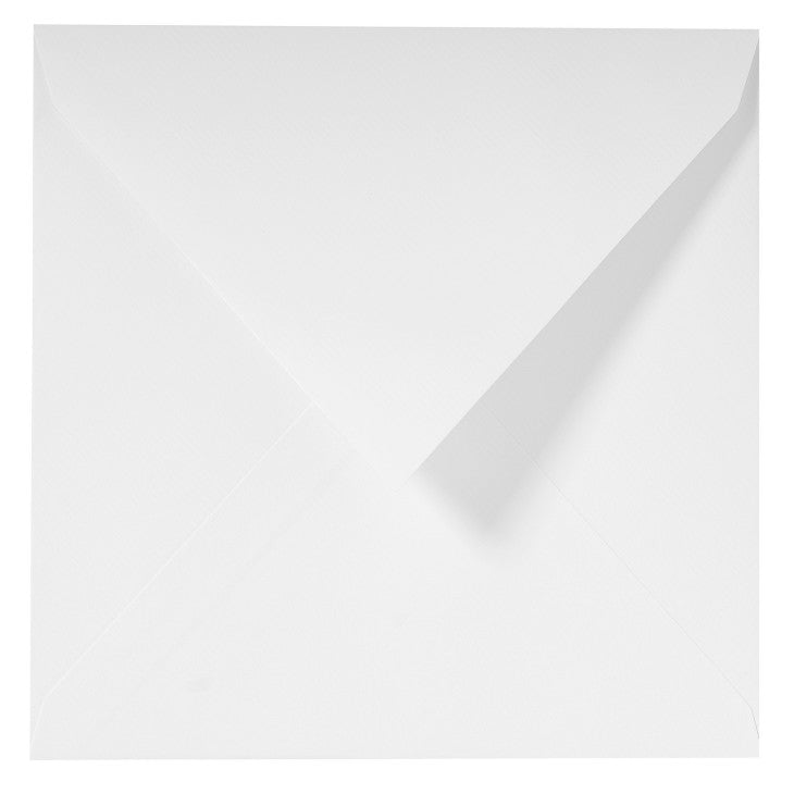 G.Lalo Verge de France off-white envelopes, 25 square units, 165x165mm