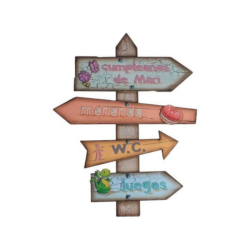 Fitaller placas DM mod11 38x11cm Indicador FITALLER CENTROARTESANO