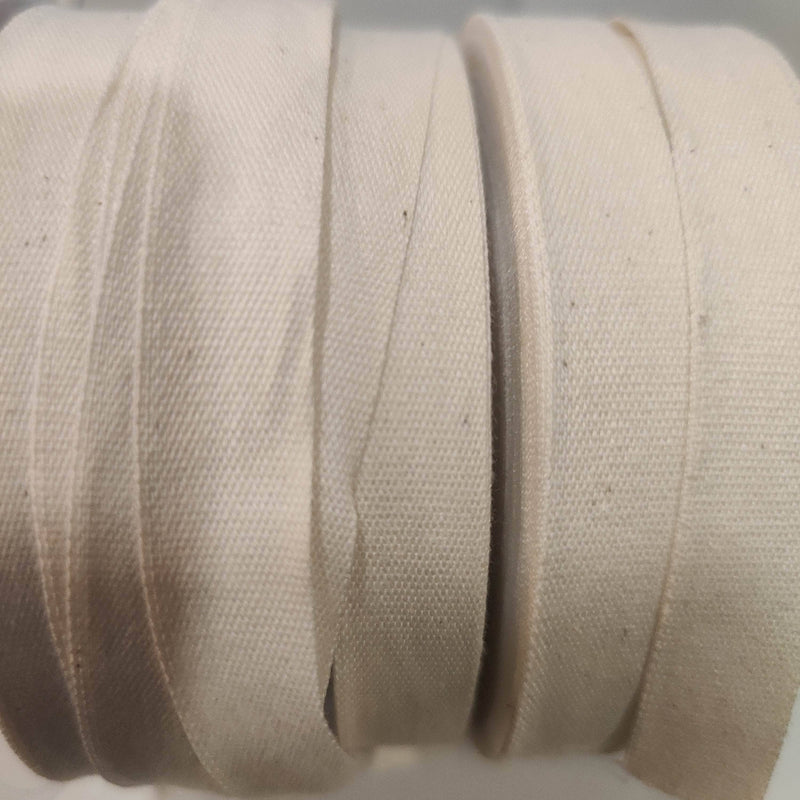 Cinta 86% algodon 14% poliester 15mm ancho 1m 5147 crudo JOSE ROSAS TABERNER CENTROARTESANO