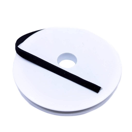 Cinta de terciopelo 009mm x 1m color 233 negro JOSE ROSAS TABERNER CENTROARTESANO