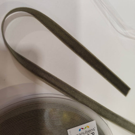 Cinta de terciopelo 10mmx1m color oliva 2173390 JOSE ROSAS TABERNER CENTROARTESANO