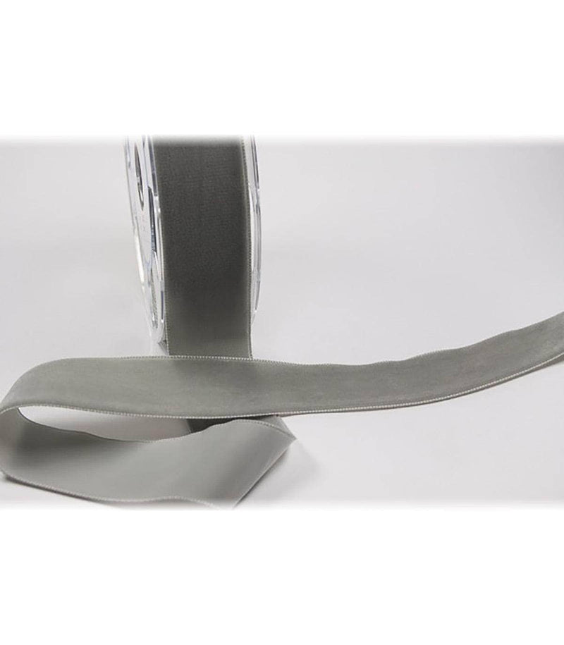 Cinta de terciopelo 16mmx1m color 010 gris JOSE ROSAS TABERNER CENTROARTESANO