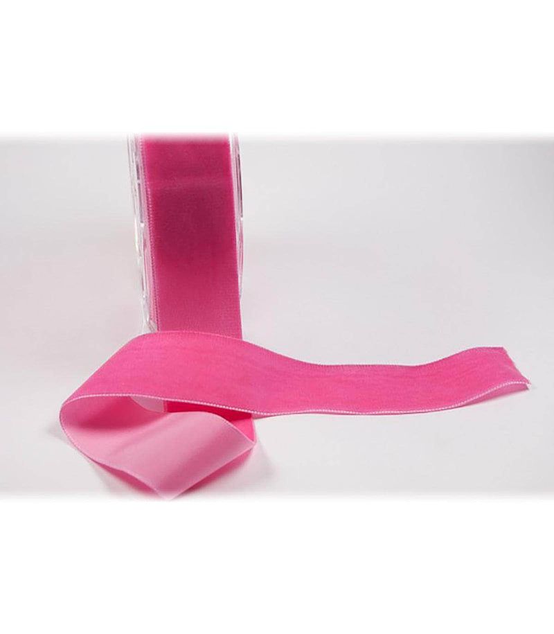Cinta de terciopelo 16mmx1m color 076 fucsia JOSE ROSAS TABERNER CENTROARTESANO