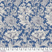 Tela Patchwork William Morris 100% algodon 110cm ancho Wandle azul marino JOSE ROSAS TABERNER CENTROARTESANO