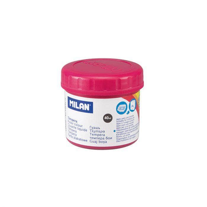 Milan  tempera guache 40ml rojo MILAN CENTROARTESANO