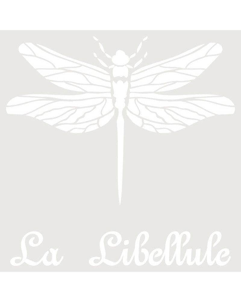 Mya stencil fondo 143 Libelula 20x20cm MYA CENTROARTESANO