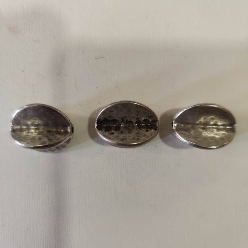 Bola alas oval plata antig. 20x20mm Zamac N/A CENTROARTESANO