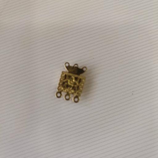 cierre collar cuadrado 15x10mm dorado ud N/A CENTROARTESANO