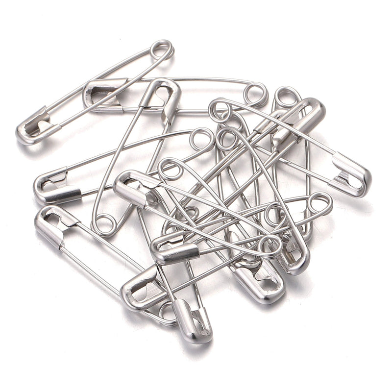 Set imperdibles surtidos 100ud plateados N/A CENTROARTESANO