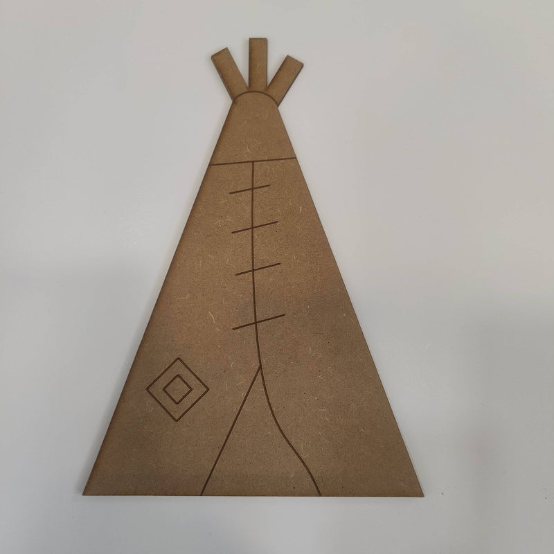 Silueta tienda campa±a india N/A CENTROARTESANO