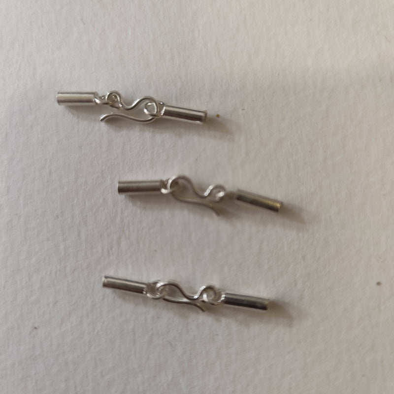 un Terminal con cierre pequeño plata de ley N/A CENTROARTESANO