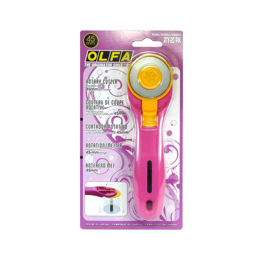 Rotary cutter olfa 45mm Rosa RTY-2C OLFA CENTROARTESANO