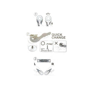 Rotary cutter olfa 45mm Rosa RTY-2C OLFA CENTROARTESANO