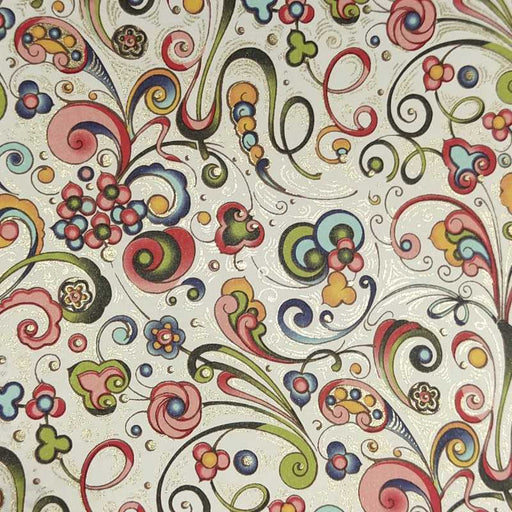 Papel Rossi 100x70cm CRT117 Art Nouveau PAPEL ROSSI CENTROARTESANO